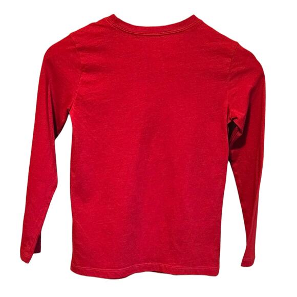 Carter’s Kids Touchdown Football Graphic Long Sleeve Shirt Red Size 8 - Picture 4 of 4